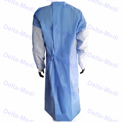 Vestidos disponibles del aislamiento del visitante paciente no tejido de SMS para la comida de Labotatary usando