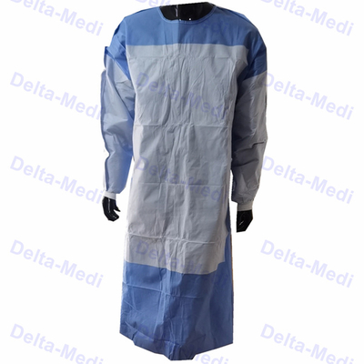 Vestidos disponibles del aislamiento del visitante paciente no tejido de SMS para la comida de Labotatary usando