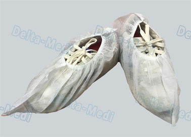 De los PP del blanco cubiertas del zapato del resbalón no, cubiertas protectoras impermeables del zapato del peso ligero
