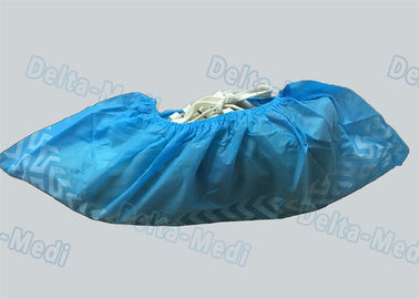 No no tejido el zapato quirúrgico disponible de la resbalón cubre el color azul 15 los x 40cm