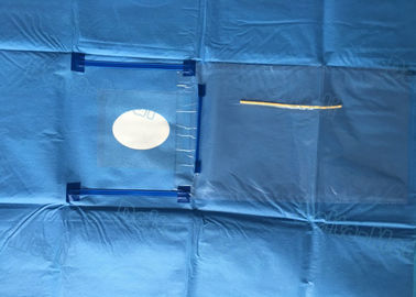 El ojo/quirúrgico estéril disponible oftálmico cubre con la película de la incisión con la bolsa líquida de la colección