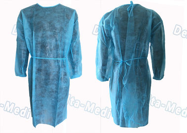 Vestidos médicos del aislamiento del hospital, vestidos impermeables disponibles quirúrgicos pacientes