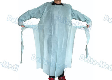 Vestido impermeable del CPE de los productos plásticos médicos protectores con las fundas