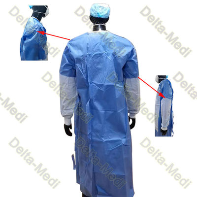 Disponible estéril reforzada del vestido quirúrgico del SMS del nivel 3 de AAMI PB70