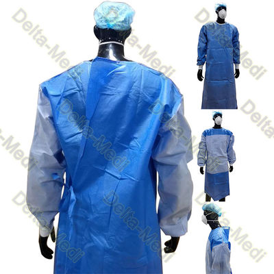 Vestido reforzado del vestido quirúrgico del nivel 4 del nivel 3 AAMI de SMS 35g 40g 45g AAMI