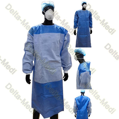 Vestido reforzado del vestido quirúrgico del nivel 4 del nivel 3 AAMI de SMS 35g 40g 45g AAMI