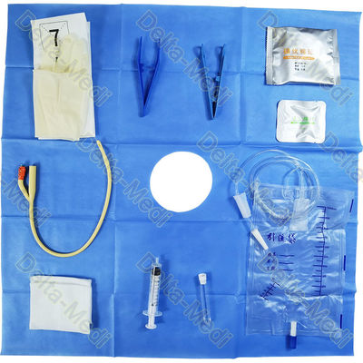Tubo de ensayo uretral estéril disponible de Kit With Foley Catheter Syringe del catéter