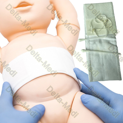 Correa de Kit Newborn Belly Button Protector Kit Soft Navel Guard Girth del cuidado del vientre del bebé