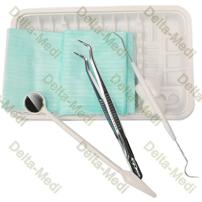 Cuidado oral quirúrgico estéril Kit Dental Kit del examen médico disponible