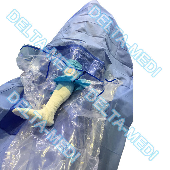 Paquete quirúrgico disponible del Arthroscopy del refuerzo PP/SMS/SMMS/SMMMS para la rodilla, hombro, extremidad, cadera, mano, pierna