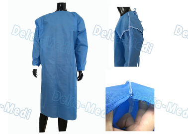 Sobre la fijación del vestido quirúrgico disponible prenda impermeable reforzada para la cirugía