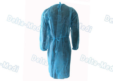 Vestidos médicos del aislamiento del hospital, vestidos impermeables disponibles quirúrgicos pacientes