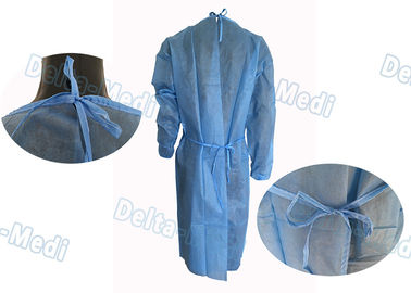 Vestidos protectores disponibles de la manga larga, vestidos a prueba de polvo cómodos del aislamiento del paciente médico