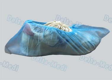 Cubiertas disponibles no tejidas del zapato quirúrgico del azul de los PP/de SMS para el hospital/el laboratorio