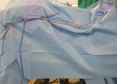 Quirúrgico disponible de la cirugía de la espina dorsal cubre con la bolsa de la colección y la película líquidas de Insice