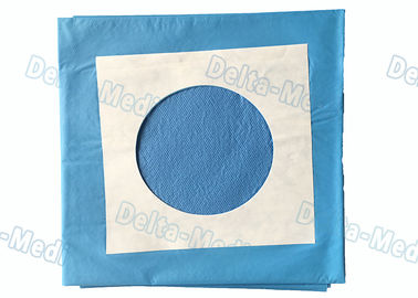 Disponible estéril de la cirugía azul cubre con el agujero del círculo/la cinta adhesiva
