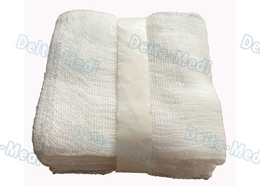 10 x 10 esponjas estéril de la gasa del cm, la gasa 100% del algodón de 8 capas limpian los cojines