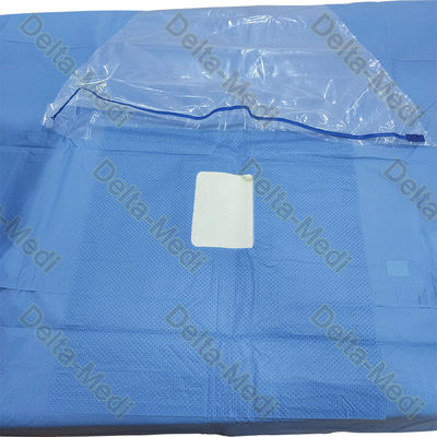 La tela absorbente de la prevención ginecológica cubre el paquete con Vaginal Aperture perineal