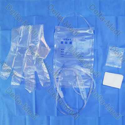 Equipo quirúrgico disponible médico estéril del bolso del lavado del enema del PVC de los equipos