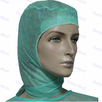 Astronauta disponible no tejido Head Cover Cap Hood Cover With Sweatband de los PP SMS